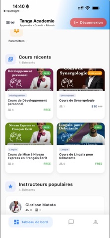 tanga_academie screenshot