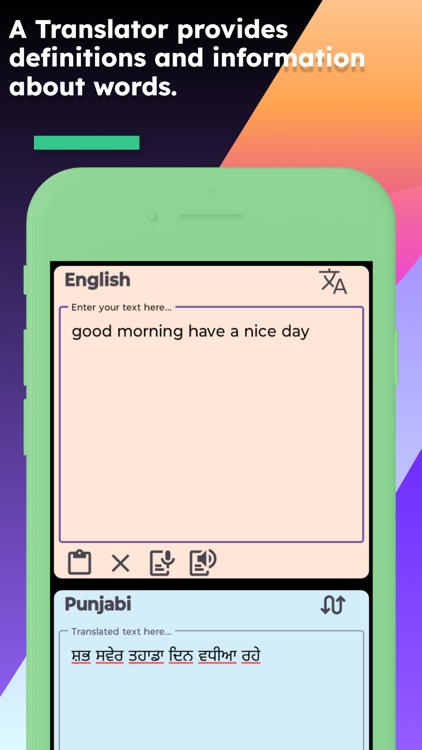 English - Punjabi Translator