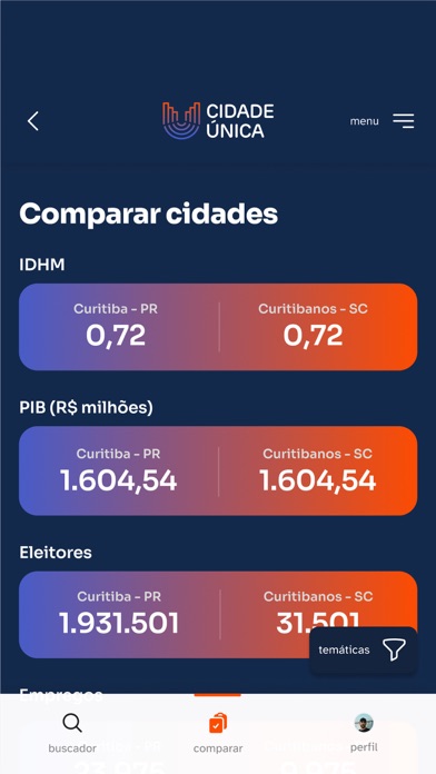 Cidade Única Screenshot