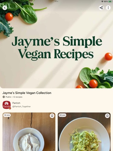 Pantoh: Your Recipes, Your Way ipad screenshot 2
