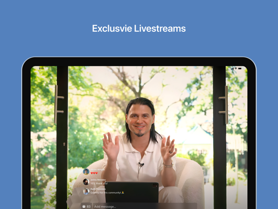 Leon du Preez iPad screenshot 2 - Social Networking app