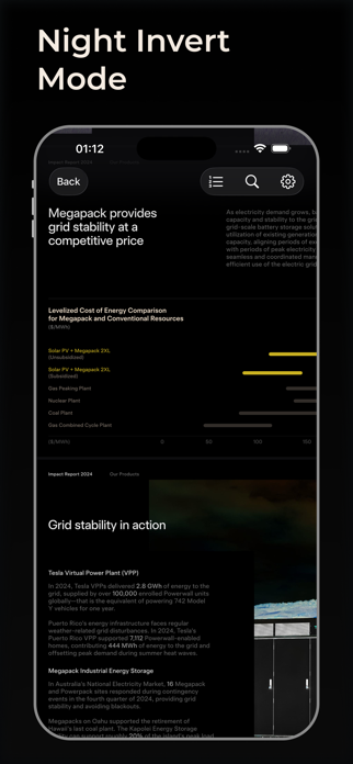 Dark PDF Reader - Night Mode Screenshot 2 of 10
