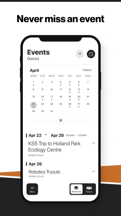Fisher School District Screenshot