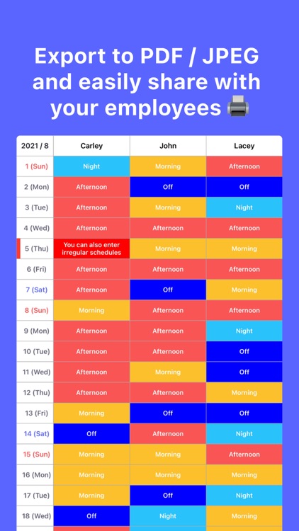 TapShift - Shift manager