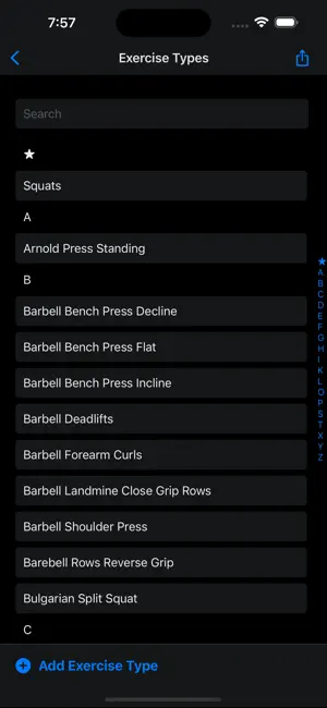 Swole Tracker screenshot 3