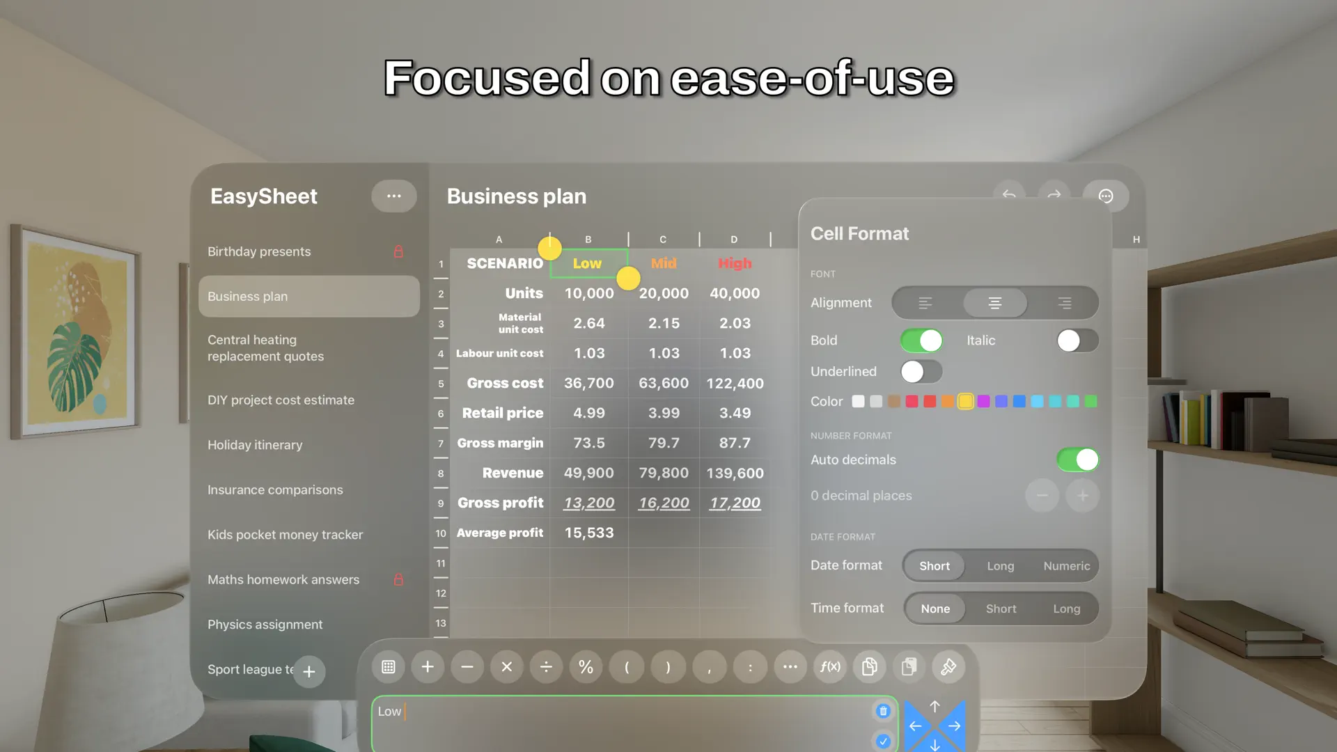 Easy Sheet screenshot 3