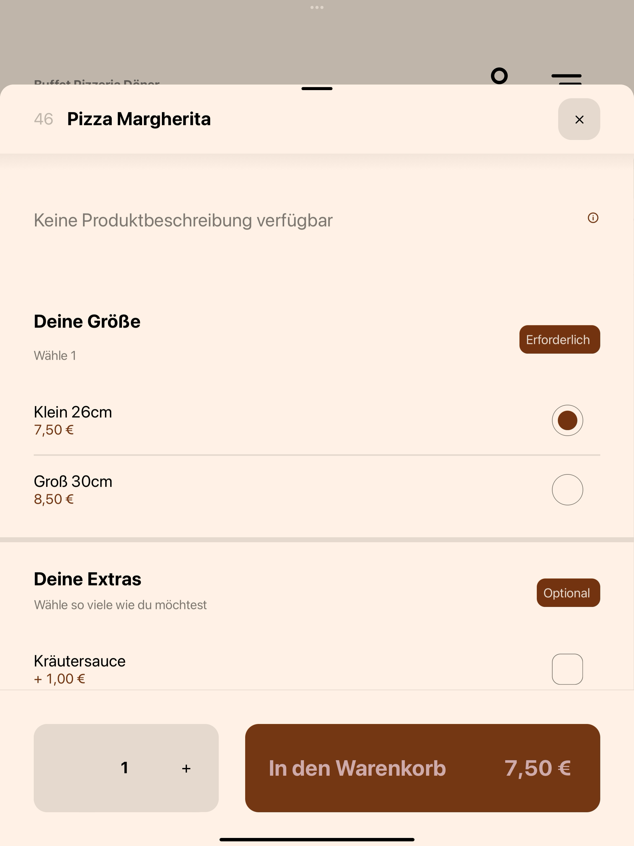 Buffet Pizzeria Döner Krölpa screenshot 8