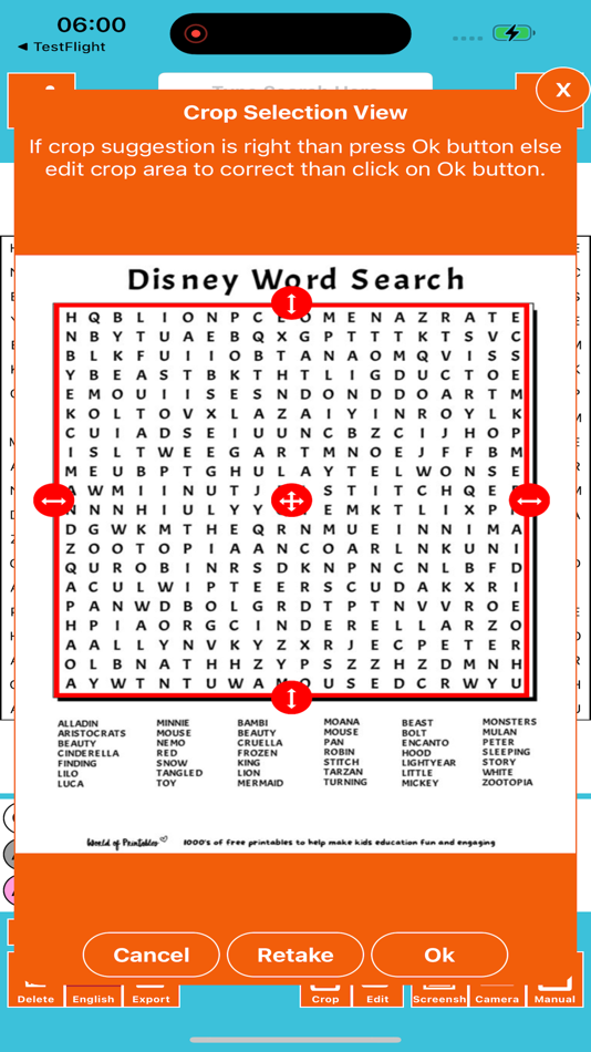 #8. Word Search Solver AI Omniglot (iOS) 由: Mohit Singi