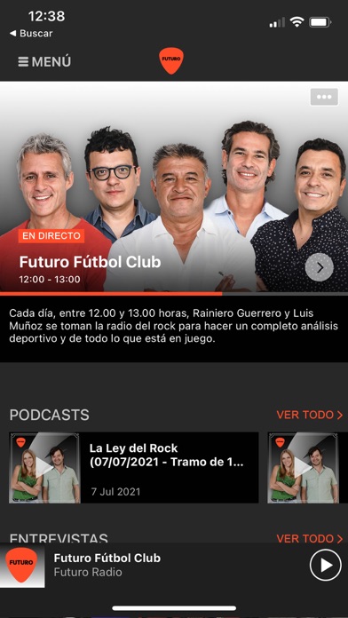 Screenshot #2 pour Radio Futuro