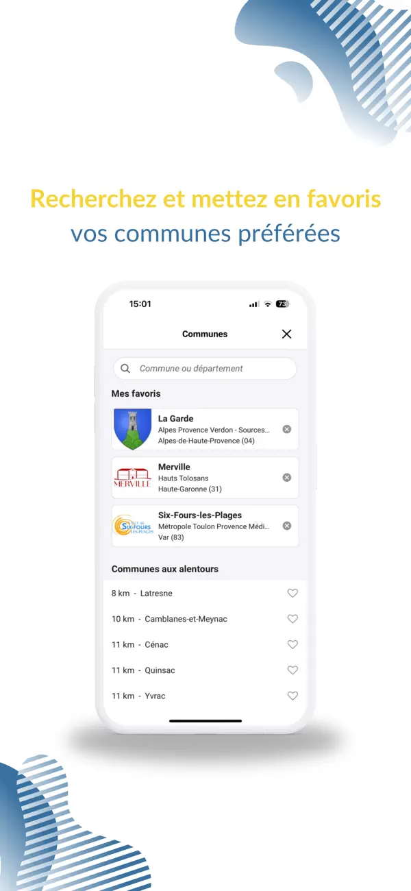 Screenshot #3 pour IntraMuros: Info du territoire