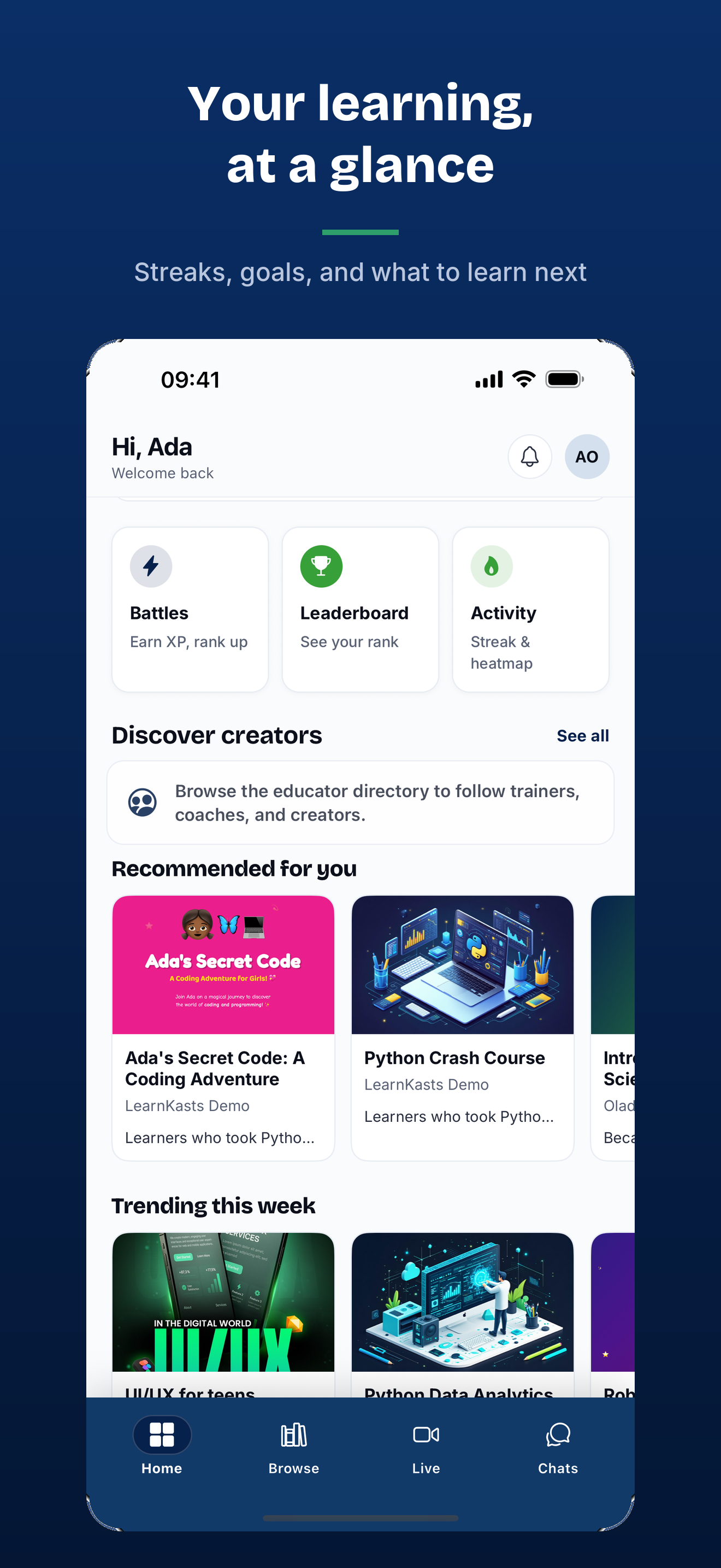 LearnKasts screenshot 3