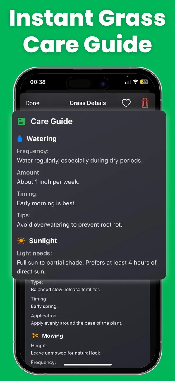 #3. Grassly: Grass Identifier (iOS) Ved: EBUZER SIMSEK
