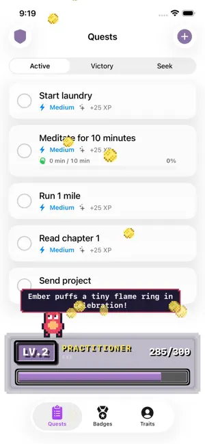 Habit Quest: Gamified Tasks screenshot 4