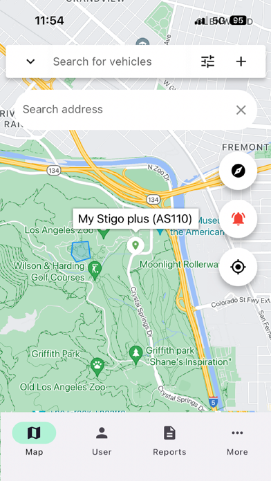 ATrack360 FMS app screenshot