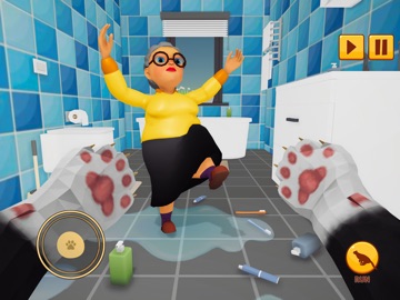 Bad Angry Virtual Cat Life Sim iPad screenshot