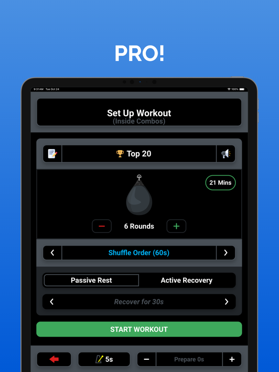 PRO BOXING: Training & Fitness iPad screenshot 10 - Health & Fitness app