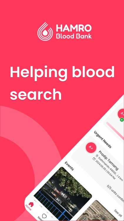 Hamro Blood Bank - Find Donors