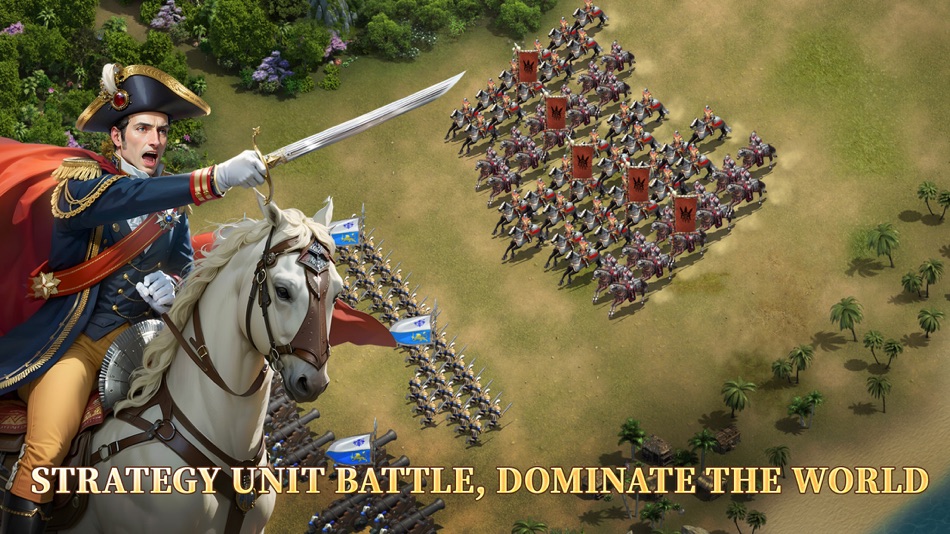 #4. Conquest of Empires II (iOS) Podle: Snail Games Japan