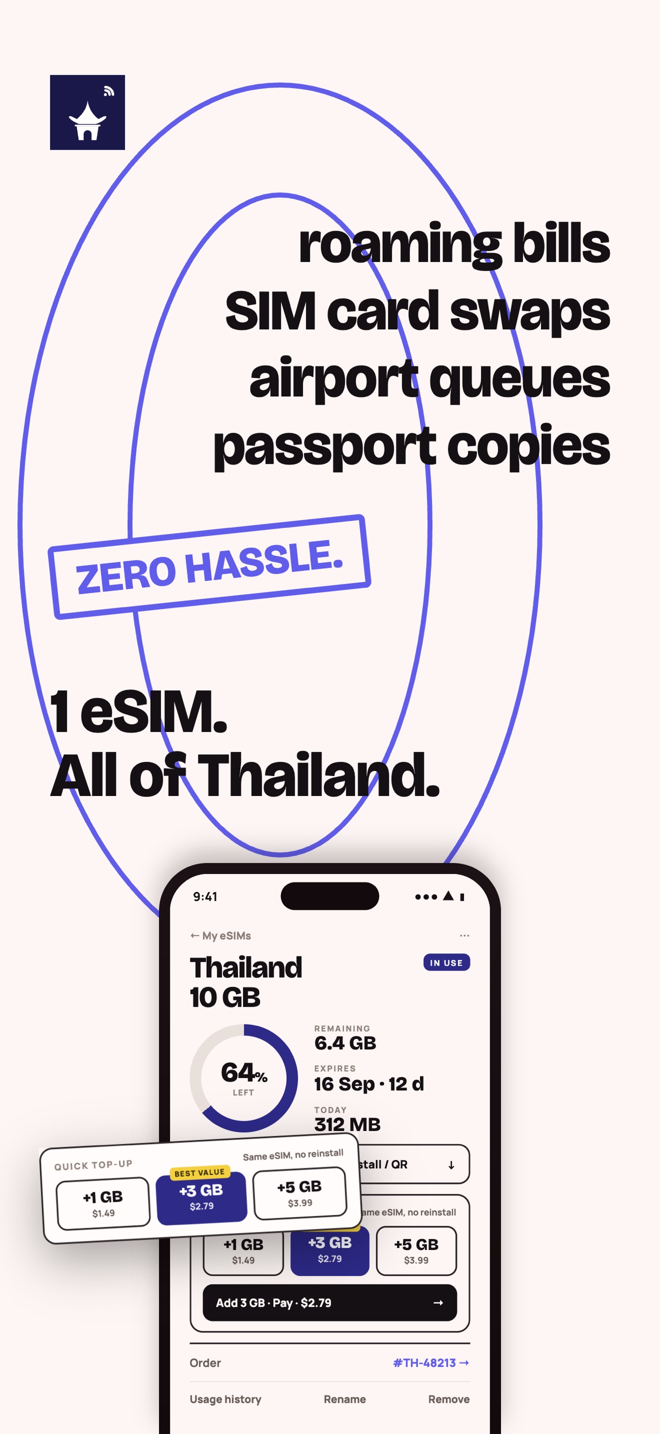 Screenshot 6 of Thailand eSIM: Travel Data