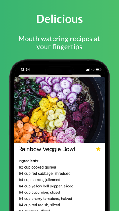 Vegan Recipes & Meal Planner Screenshot