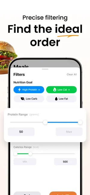 LeanBites - Healthy Dining screenshot 4