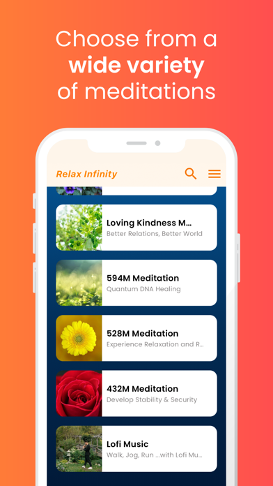 Relax Infinity: Meditate,Sleep Screenshot