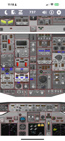 737 Virtual Panel screenshot