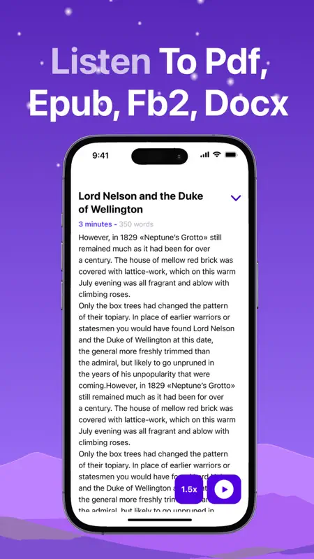 Ai Reader: Texto, Libros a voz screenshot 2 of 5