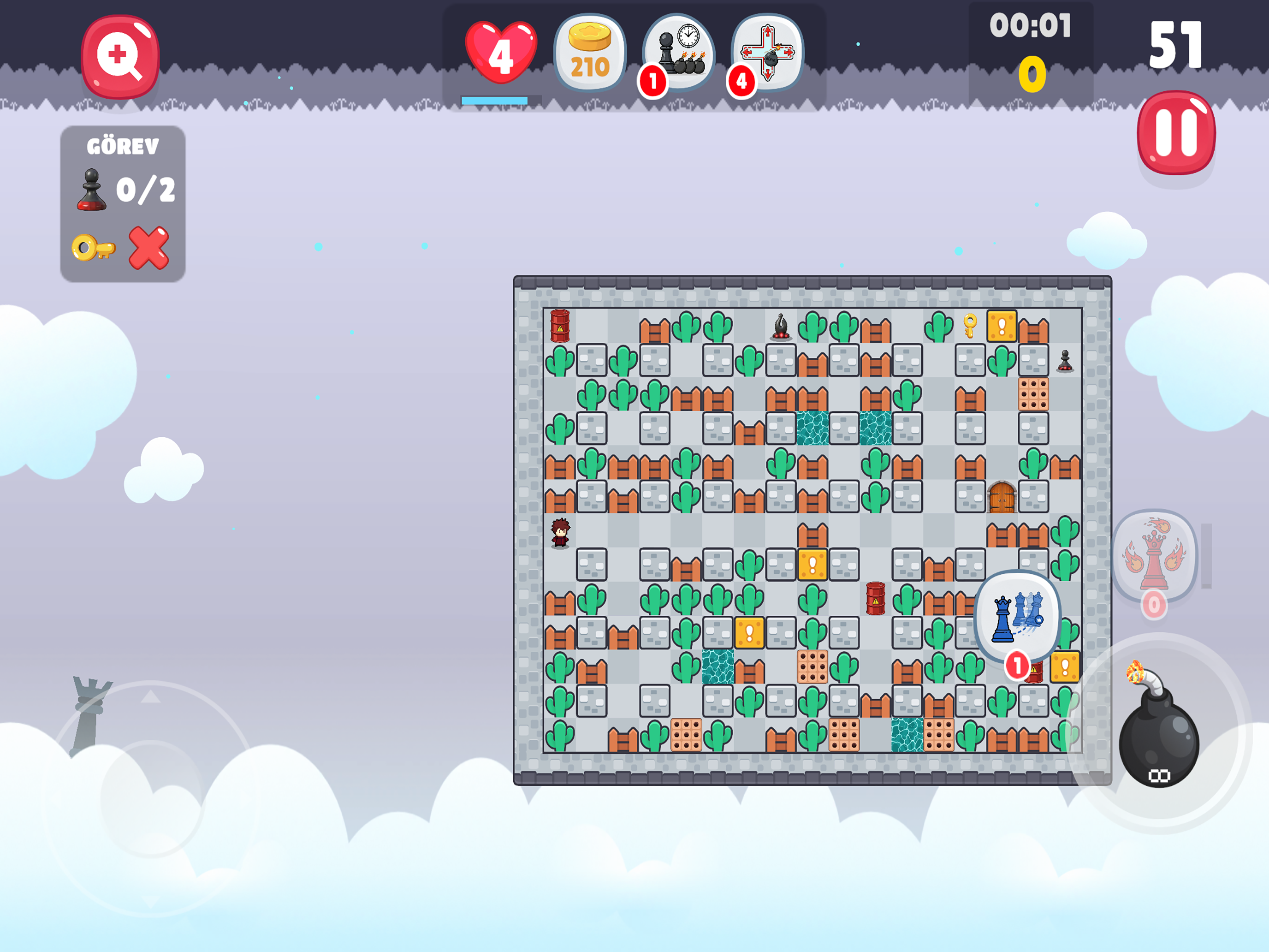 BomberChess: Tactical Puzzles screenshot 9