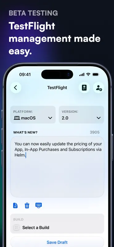 Helm for App Store Connect screenshot 2 of 5