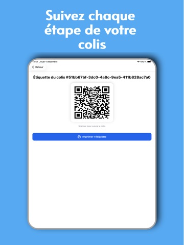 ColiCarthage Livraison Colis iPad screenshot
