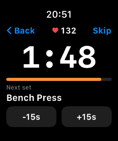 Apple Watch screenshot