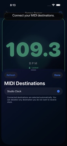 Tempo Tapper: BPM & MIDI screenshot 5