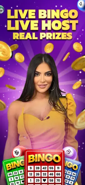 Live Q Bingo Real Host+Tumbler screenshot 1