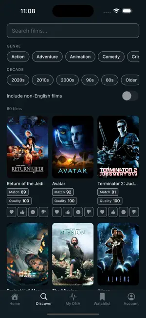 CineDNA screenshot 4