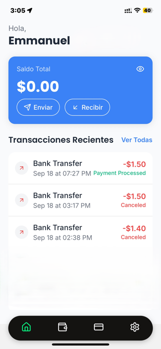 SendFi Screenshot 1 of 3