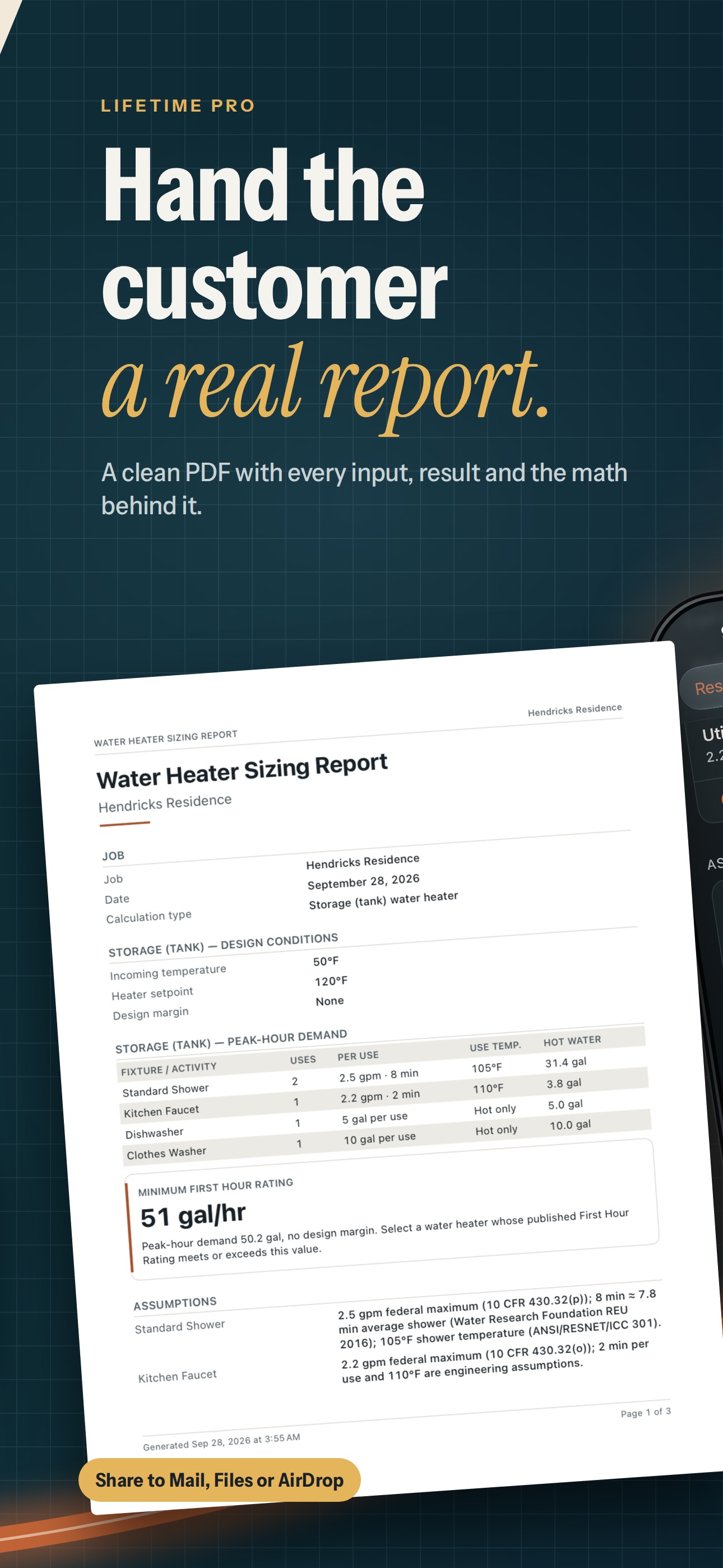 Screenshot 7 of Water Heater Sizing Calculator
