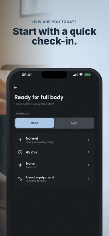 Fersonal: AI Workout Plan screenshot