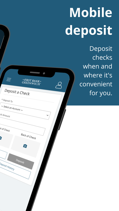 First Bank of Greenwich Mobile Screenshot