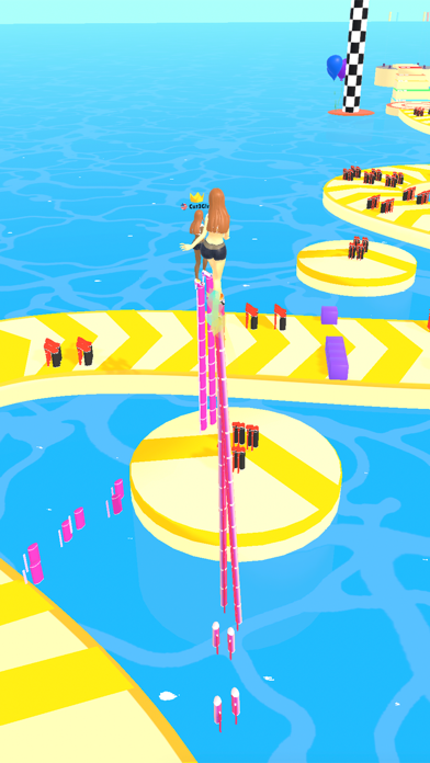 High heels - Running girl game Screenshot