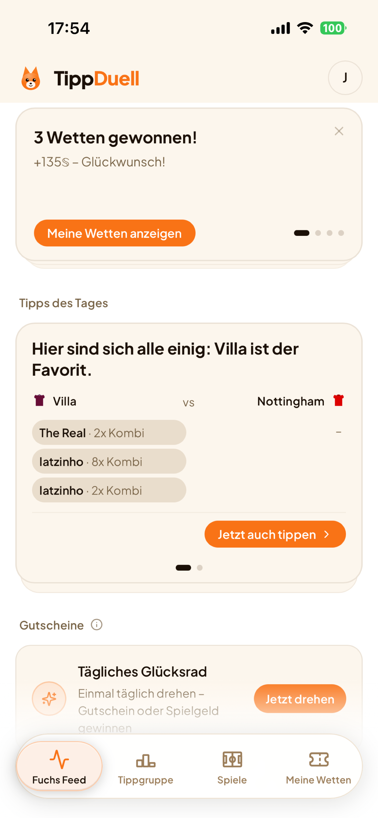 TippDuell - das Tippspiel screenshot 4