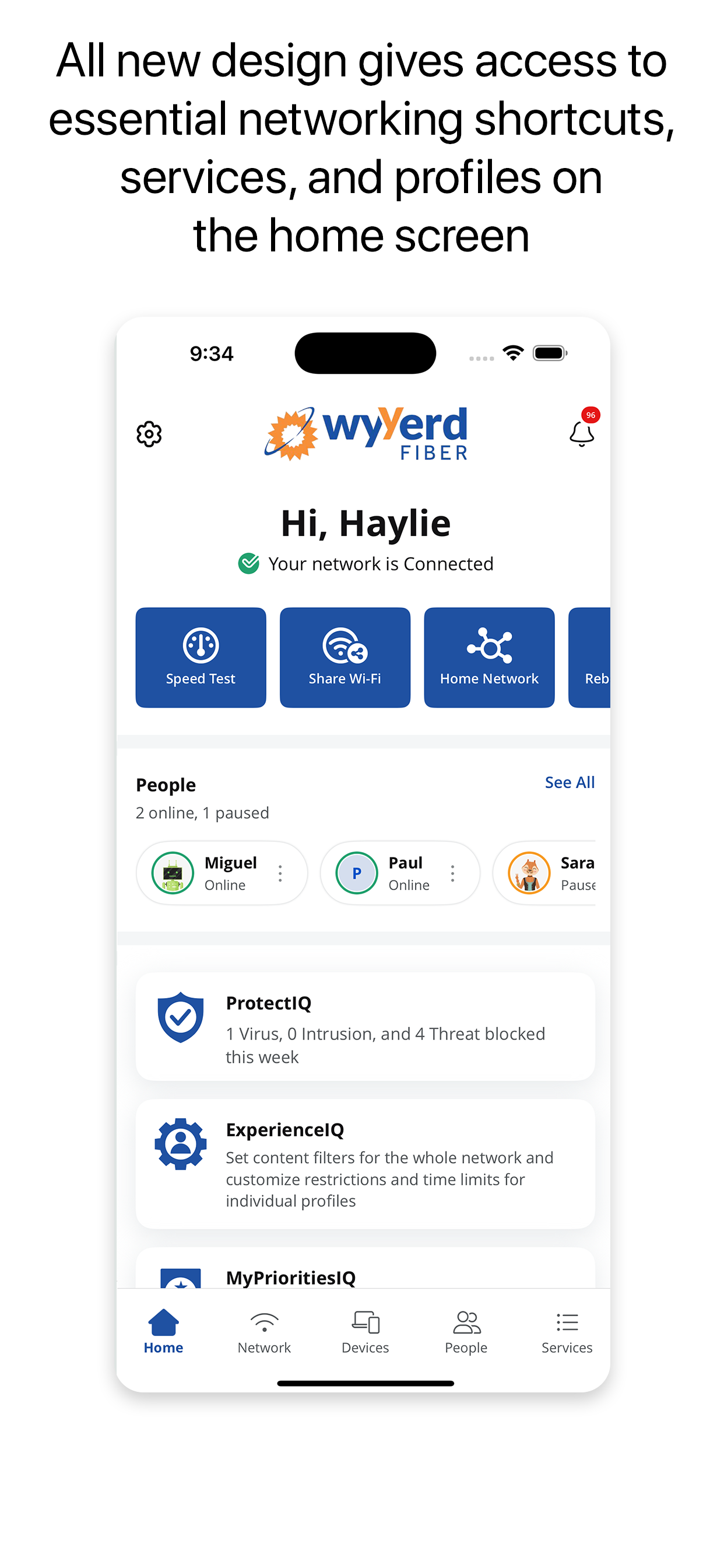 Wyyerd MyNetwork screenshot 2