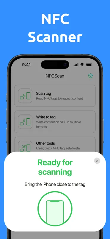 NFC Tools: Leser & Scanner screenshot 1 of 10