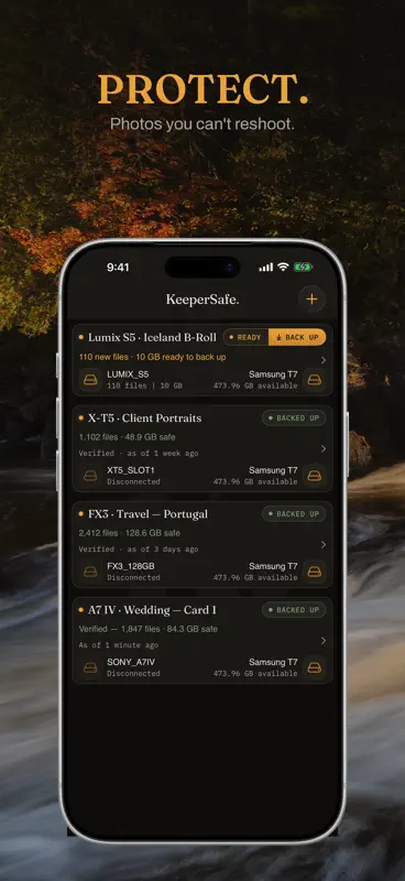 KeeperSafe: SD Card Backup screenshot 1 of 4