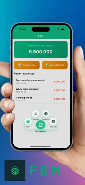 FBM - Fit Budget Manager iPhone screenshot 1