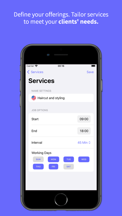 App screenshot