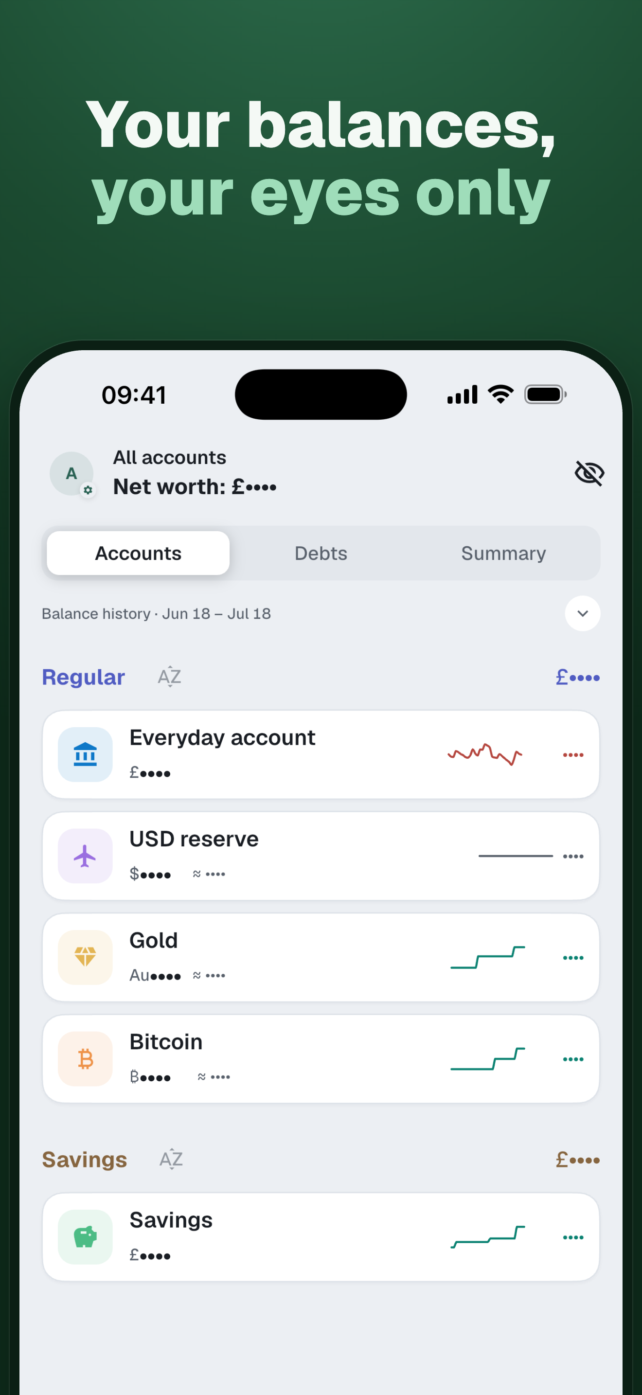 1M Finance: Cash Flow Tracker screenshot 9