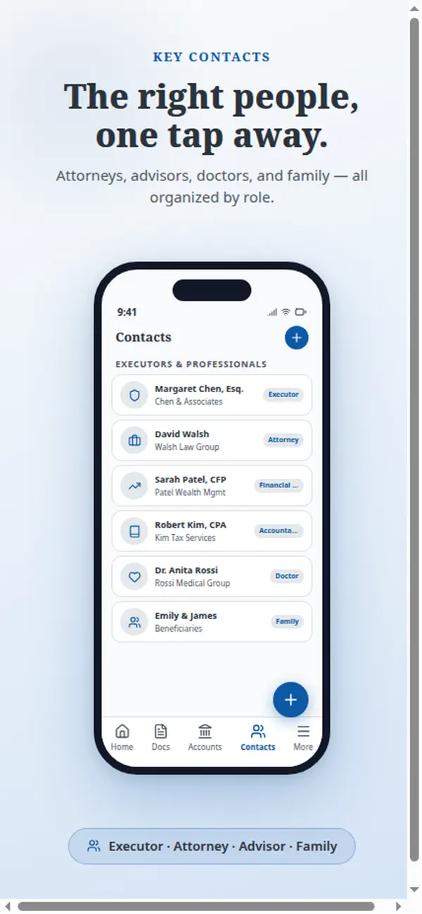 Screenshot #2 pour Easy Estate Plan