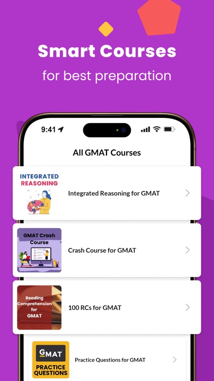 GMAT Exam Prep App, Mock tests screenshot-5