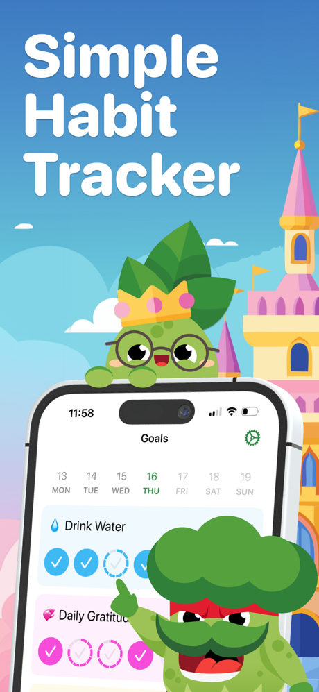 Diary HabitHop Habit Tracker screenshot 1